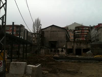 kadıköy gazhane projesi eski hali ve yeni proje yan yana