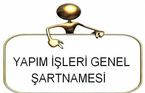 Yapım İşleri Genel Şartnamesi İçeriği